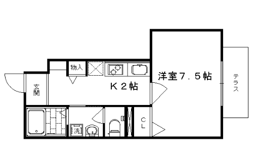 京都府京都市中京区壬生高樋町 西院駅 1K アパート 賃貸物件詳細