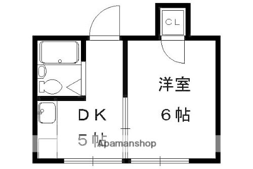 京都府京都市左京区岩倉西宮田町 国際会館駅 1DK アパート 賃貸物件詳細