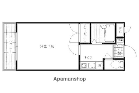 京都府京都市北区大将軍一条町 北野白梅町駅 1K マンション 賃貸物件詳細