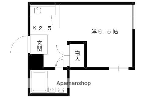 京都府京都市北区衣笠東御所ノ内町 北野白梅町駅 1K マンション 賃貸物件詳細