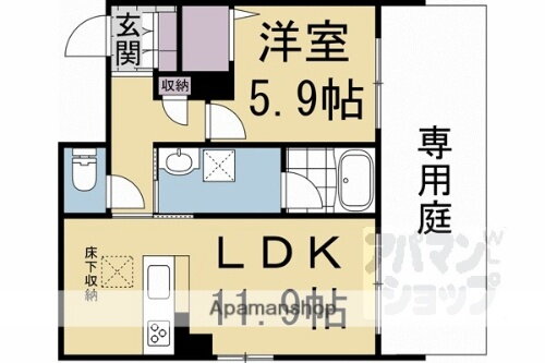 京都府京都市上京区小川通出水上る茶屋町 丸太町駅 1LDK アパート 賃貸物件詳細