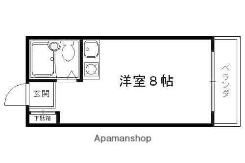 京都府京都市北区衣笠赤阪町 北野白梅町駅 ワンルーム マンション 賃貸物件詳細