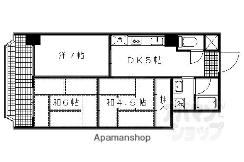 京都府京都市上京区千本通中立売下る亀屋町 二条駅 3DK マンション 賃貸物件詳細