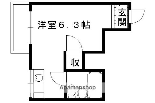 京都府京都市伏見区深草僧坊町 藤森駅 1K アパート 賃貸物件詳細