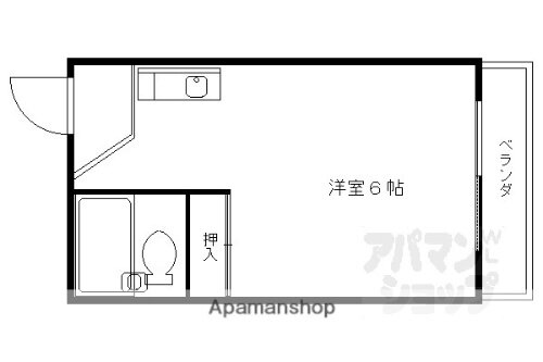 京都府京都市右京区西京極午塚町 西京極駅 1K マンション 賃貸物件詳細