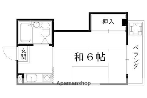 京都府京都市右京区西院松井町 西院駅 1K マンション 賃貸物件詳細