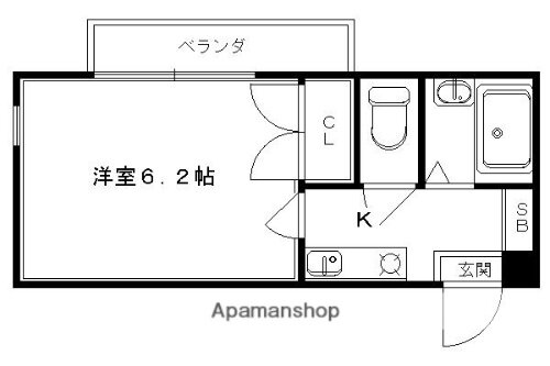 京都府京都市右京区嵯峨野宮ノ元町 太秦駅 1K マンション 賃貸物件詳細