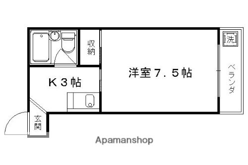 京都府京都市右京区嵯峨野宮ノ元町 有栖川駅 1K マンション 賃貸物件詳細