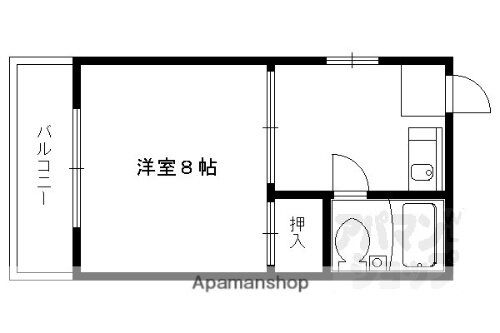 京都府京都市左京区北白川丸山町 元田中駅 1K アパート 賃貸物件詳細