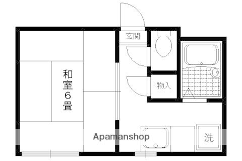 京都府京都市北区小山堀池町 鞍馬口駅 1K アパート 賃貸物件詳細