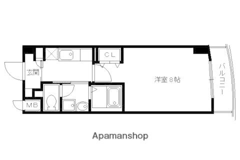 京都府京都市右京区梅津中村町 松尾大社駅 1K マンション 賃貸物件詳細