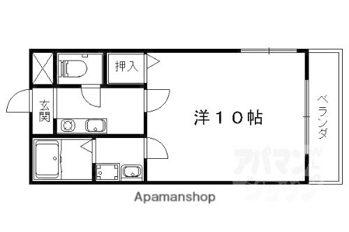 京都府京都市山科区上野御所ノ内町 山科駅 1K マンション 賃貸物件詳細