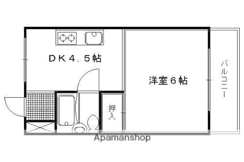 京都府京都市山科区栗栖野打越町 椥辻駅 1DK マンション 賃貸物件詳細