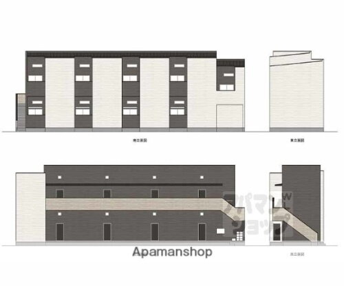 京都府京都市伏見区深草南蓮池町 賃貸アパート