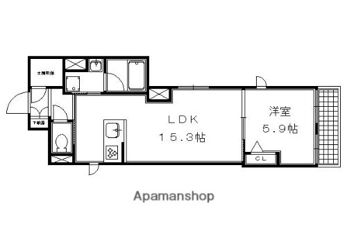 京都府京都市下京区万寿寺中之町 五条駅 1LDK マンション 賃貸物件詳細