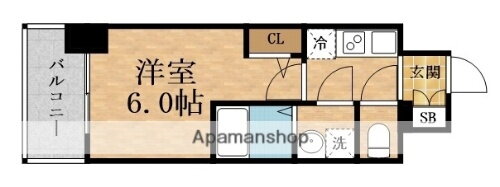 大阪府大阪市東淀川区東中島２丁目 崇禅寺駅 1K マンション 賃貸物件詳細