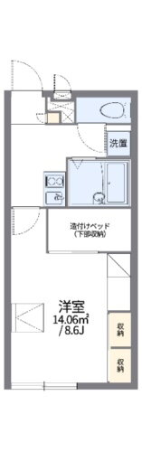 大阪府東大阪市瓢箪山町 瓢箪山駅 1K アパート 賃貸物件詳細