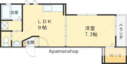 兵庫県西宮市熊野町 甲子園口駅 1LDK マンション 賃貸物件詳細