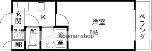 兵庫県西宮市雲井町 夙川駅 1K アパート 賃貸物件詳細