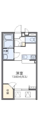 レオネクストさちＣ 2階 1K 賃貸物件詳細