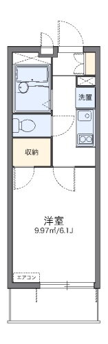 レオパレスアーク 2階 1K 賃貸物件詳細