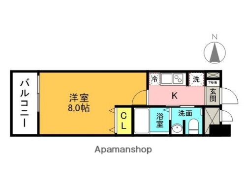 大阪府高槻市富田町１丁目 摂津富田駅 1K マンション 賃貸物件詳細