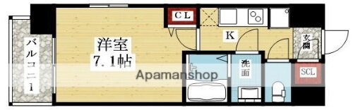 リッツ新大阪 8階 1K 賃貸物件詳細