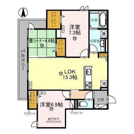 大阪府大阪市東住吉区桑津４丁目 東部市場前駅 3LDK アパート 賃貸物件詳細