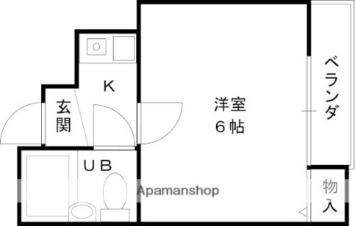 大阪府枚方市伊加賀東町 枚方公園駅 1K マンション 賃貸物件詳細