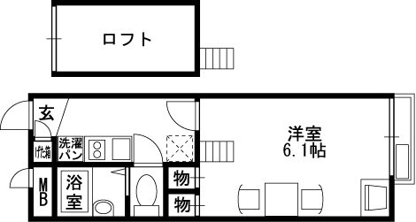 大阪府八尾市美園町４丁目 久宝寺口駅 1K アパート 賃貸物件詳細