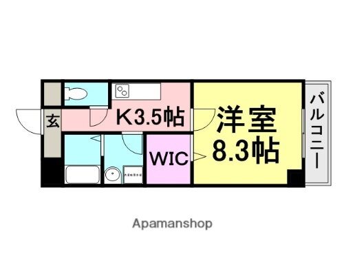 兵庫県尼崎市西本町８丁目 出屋敷駅 1K マンション 賃貸物件詳細