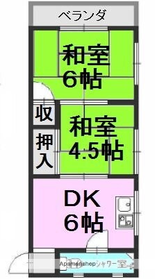 兵庫県尼崎市東難波町５丁目 尼崎駅 2DK マンション 賃貸物件詳細