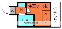 トーエー橿原神宮前ビル 7階 1K 賃貸物件詳細