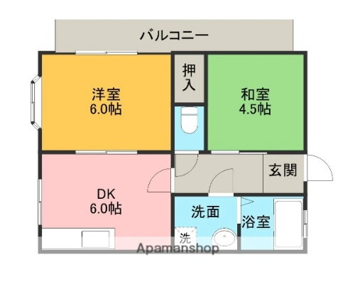 和田ハイツ 2階 2DK 賃貸物件詳細