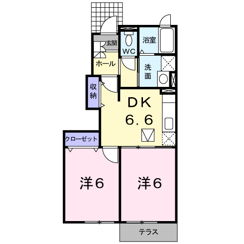 奈良県五條市野原中４丁目 五条駅 2DK アパート 賃貸物件詳細