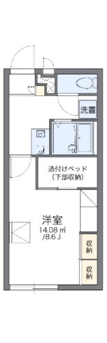 岡山県倉敷市新田 倉敷駅 1K アパート 賃貸物件詳細