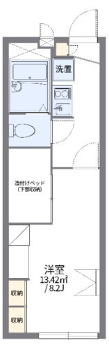 岡山県岡山市中区平井４丁目 岡山駅 1K アパート 賃貸物件詳細