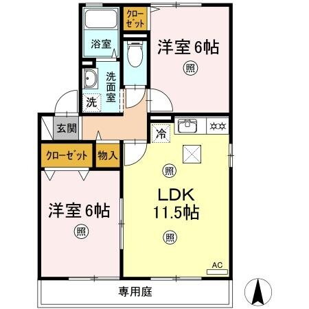 岡山県岡山市南区泉田１丁目 備前西市駅 2LDK アパート 賃貸物件詳細