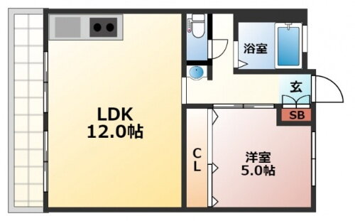 西興ビル 3階 1LDK 賃貸物件詳細
