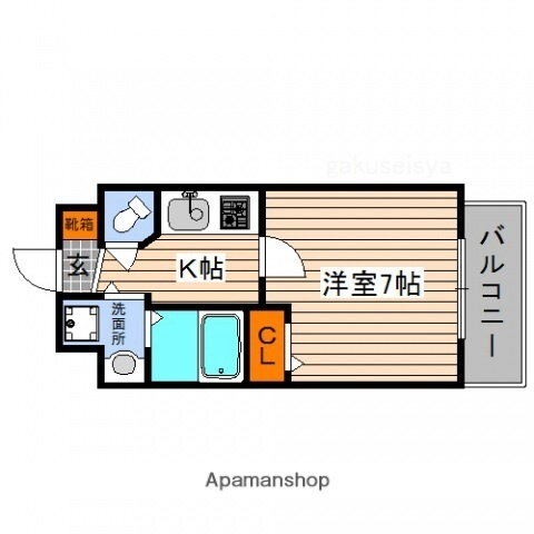 広島県広島市安佐南区伴中央６丁目 伴中央駅 1K マンション 賃貸物件詳細