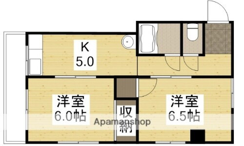 広島県広島市南区仁保新町２丁目 向洋駅 2K マンション 賃貸物件詳細