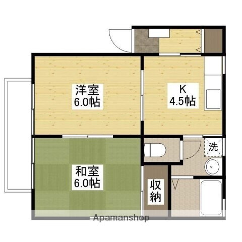 広島県広島市安佐南区緑井８丁目 梅林駅 2K アパート 賃貸物件詳細