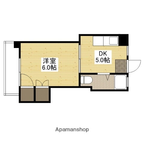 広島県広島市西区三篠北町 白島駅 1DK マンション 賃貸物件詳細