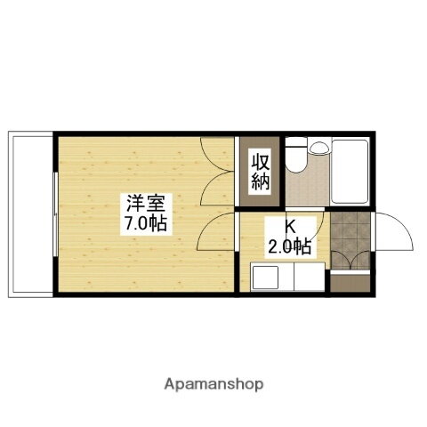 広島県広島市東区山根町 広島駅 1K マンション 賃貸物件詳細