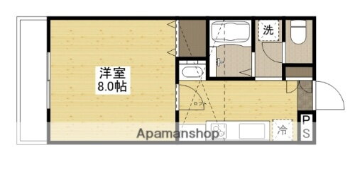 広島県広島市安佐北区落合南２丁目 1K マンション 賃貸物件詳細