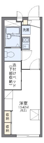 広島県広島市西区井口２丁目 新井口駅 1K アパート 賃貸物件詳細