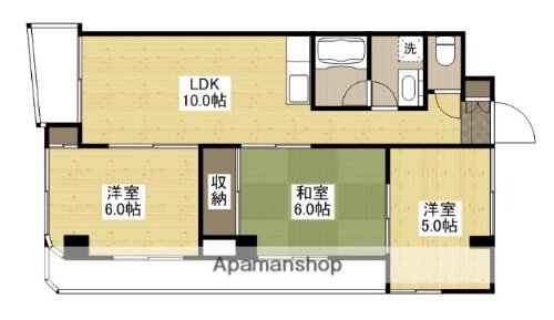 広島県広島市佐伯区旭園 広電五日市駅 3LDK マンション 賃貸物件詳細