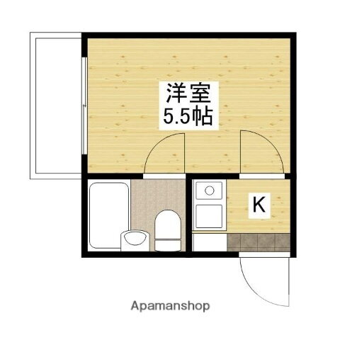 広島県広島市中区平野町 南区役所前駅 1K マンション 賃貸物件詳細