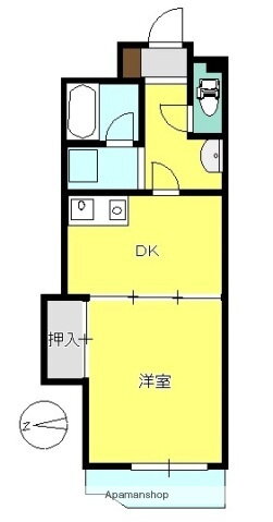 広島県広島市南区稲荷町 稲荷町駅 1DK マンション 賃貸物件詳細