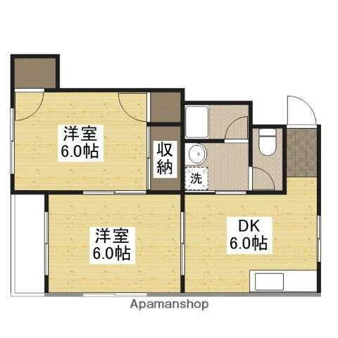 広島県広島市安佐南区長束４丁目 安芸長束駅 2DK マンション 賃貸物件詳細